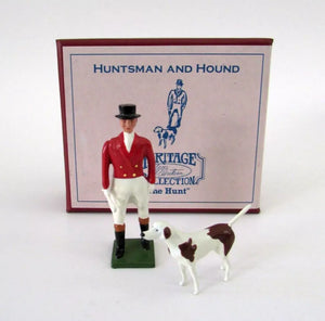 Britains Heritage Collection Huntsman and Hound in Original Box No. 49503
