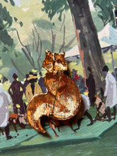 Brooch Fashion Sitting Fox New