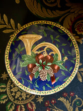 China Mikasa Covered Little Holiday Bowl with French Horn and Holly