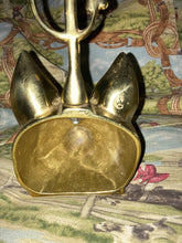 Door Porter or Stop Solid Brass VA Metalcrafters Fox Mask and Whip Form