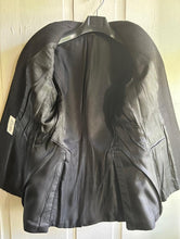 Coat Ladies Lasta Brand Hunt Melton Black Heavy Weight Size 4-6 US