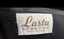 Coat Ladies Lasta Brand Hunt Melton Black Heavy Weight Size 4-6 US