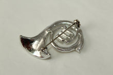Brooch Fashion Pin in French Horn Form