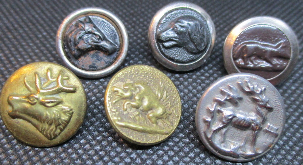 Horse - Antique Bronze Shank Buttons 15mm / 5/8 – Little Barn Studio