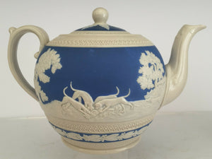 Tea Set Copeland Spode Vintage Fox Hunt Scene